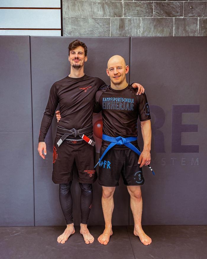 Blue belt · June 22, 2021 · Promoted by Dennis Gabriel Schindler