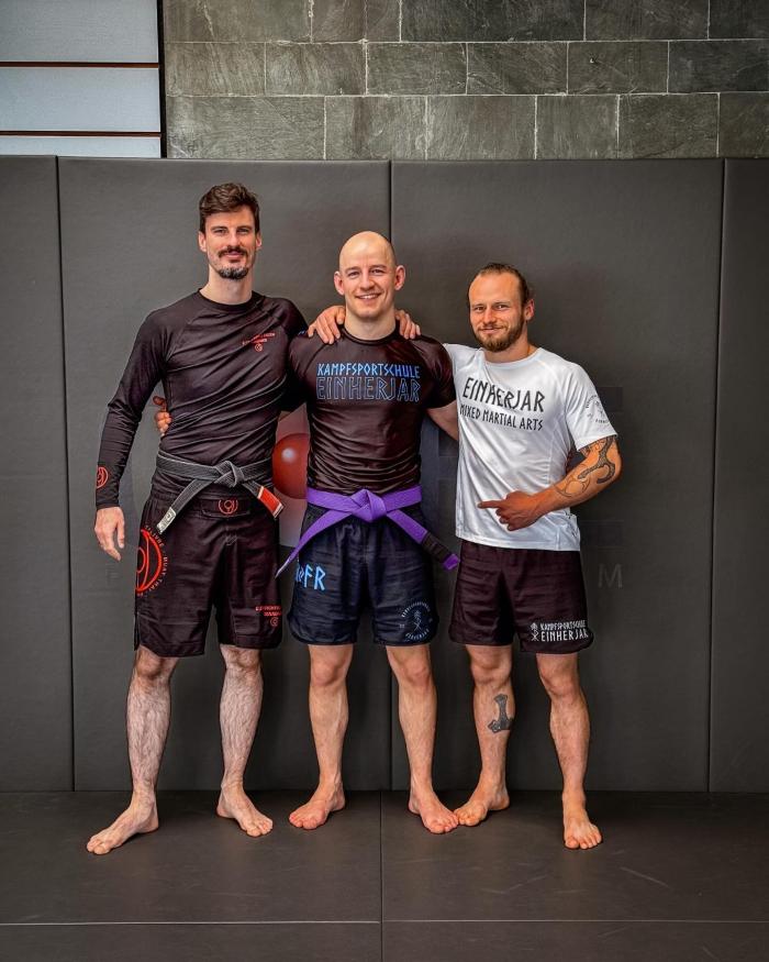 Purple belt · June 9, 2024 · Promoted by Dennis Gabriel Schindler
