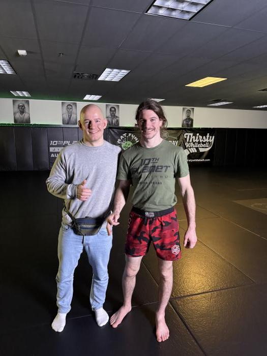 Ben Eddy bei Thursday Night Jiu Jitsu getroffen