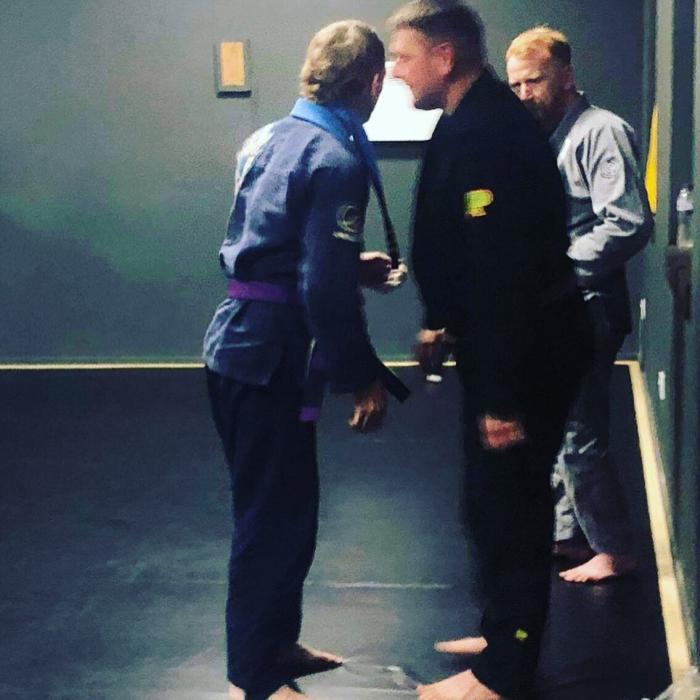 Purple belt · October 1, 2021 · Promoted by Tony McCabe