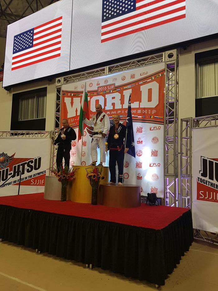 3rd Place at SJJIF Worlds 2016 (Black Belt Master)