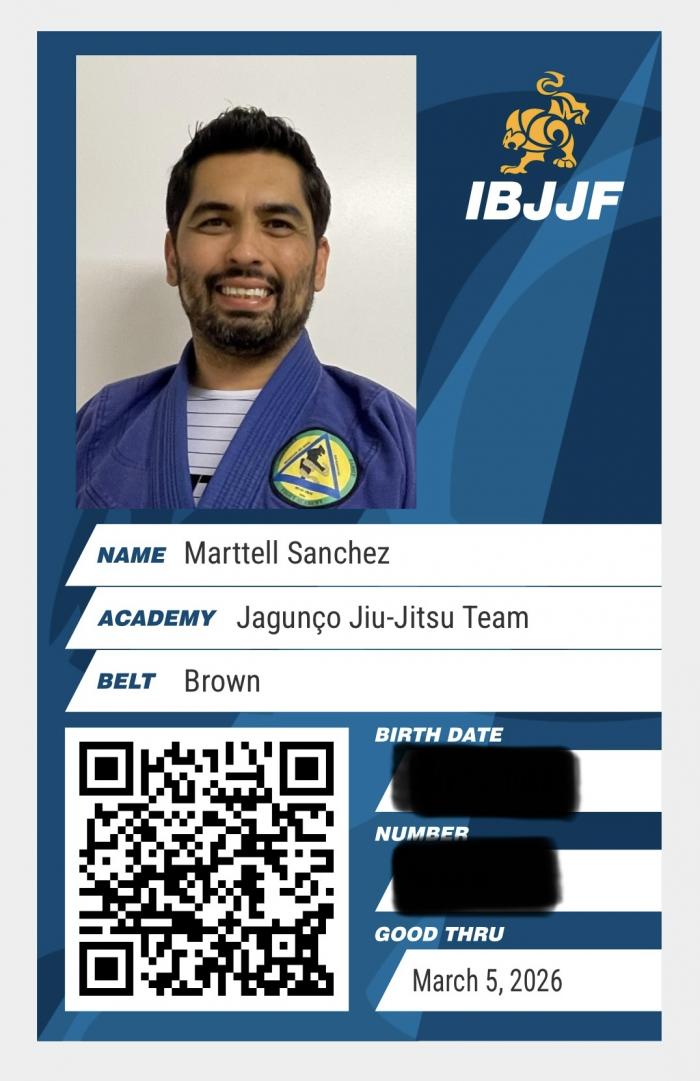 IBJJF ID Card