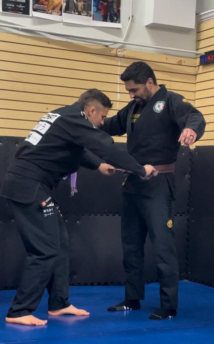 Brown belt · March 1, 2025 · Promoted by Prof. Bruno W. Ferreira