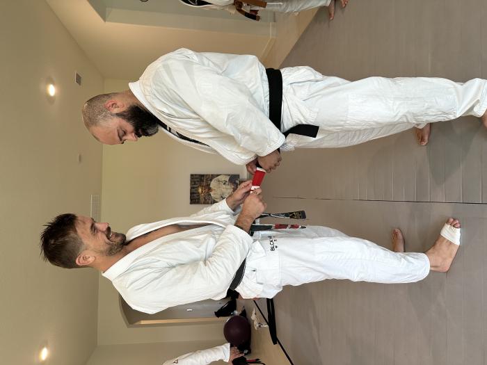 Black belt 1st degree · March 4, 2025 · Promoted by Chris Burns