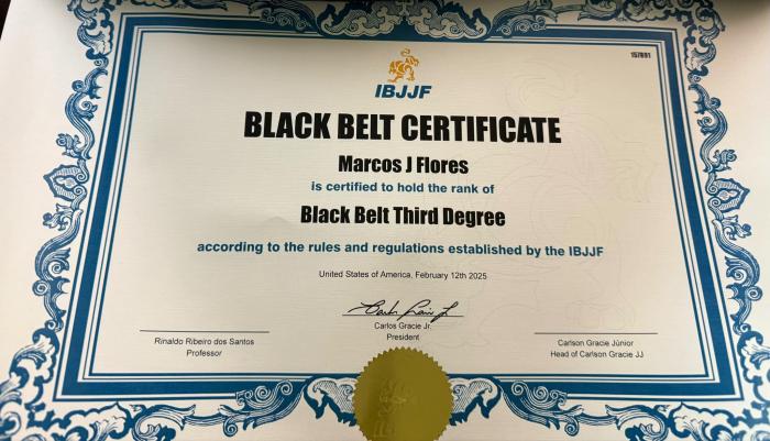 3rd degree certificate