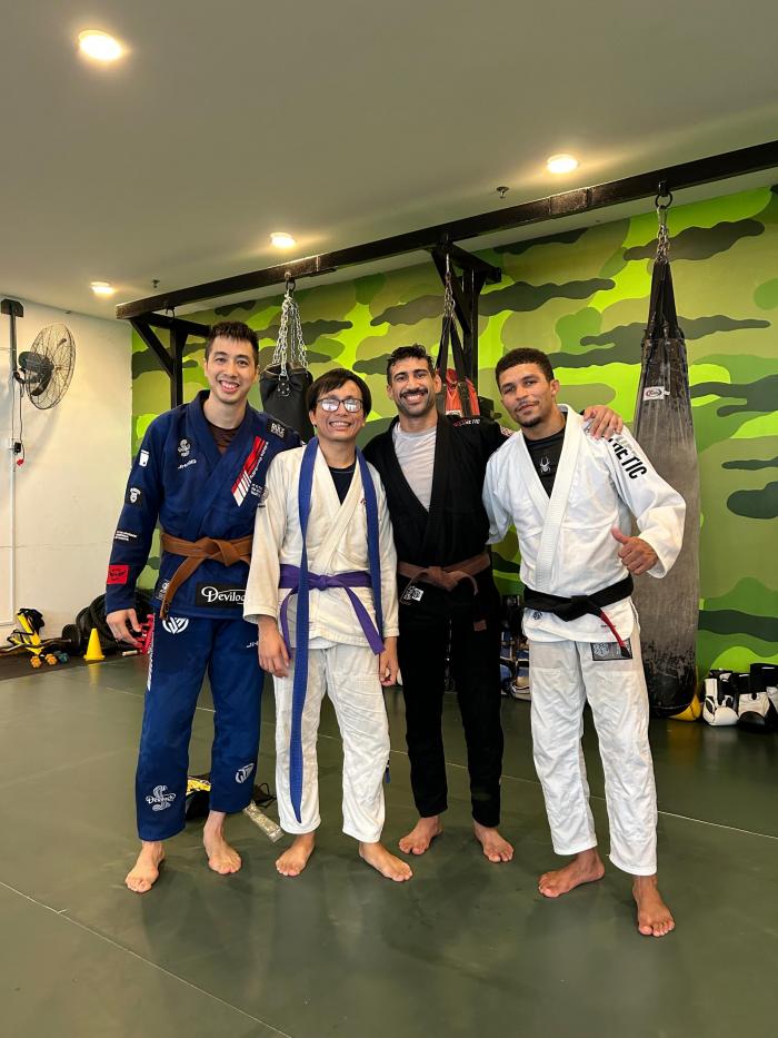 Purple belt · October 12, 2024 · Promoted by Raymond Tan