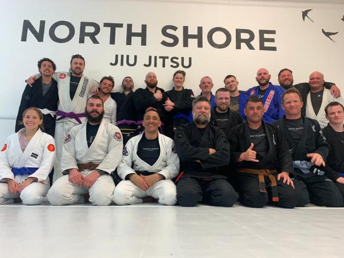 Monday evenings at North Shore BJJ