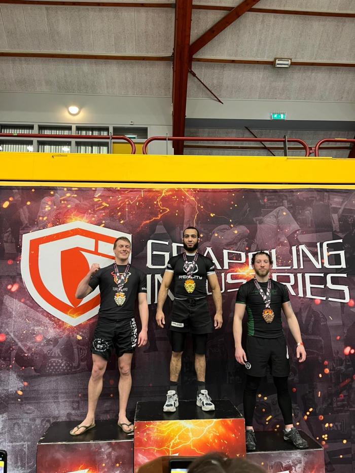 Silver medal grappling industries -77kg Elite