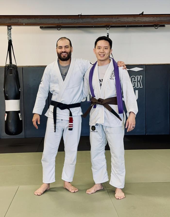 Brown belt · March 11, 2025 · Promoted by Matt Jones