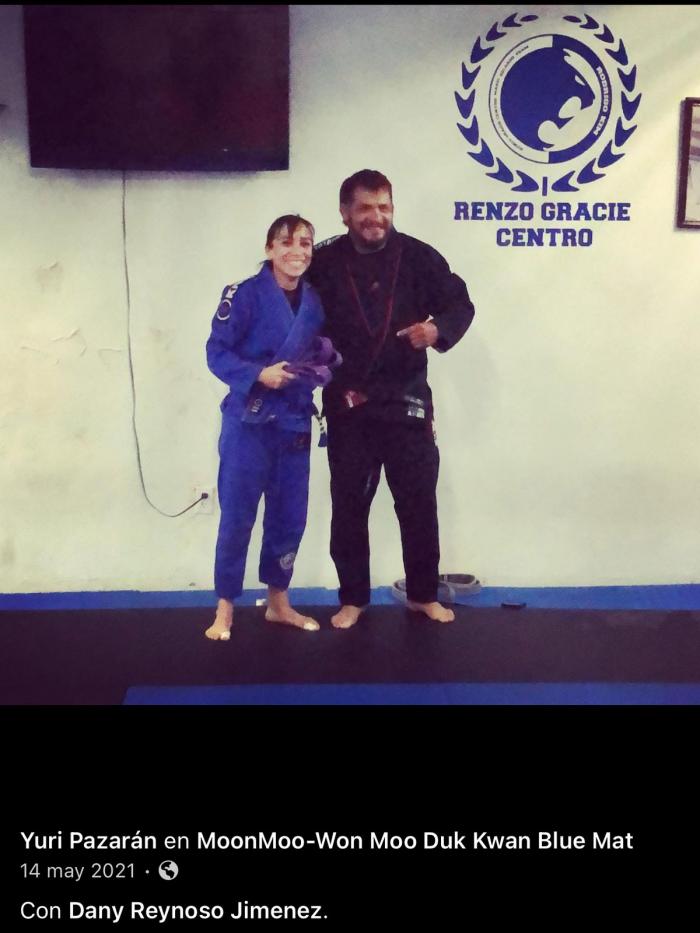 Purple belt · May 14, 2021 · Promoted by Daniel Reynoso
