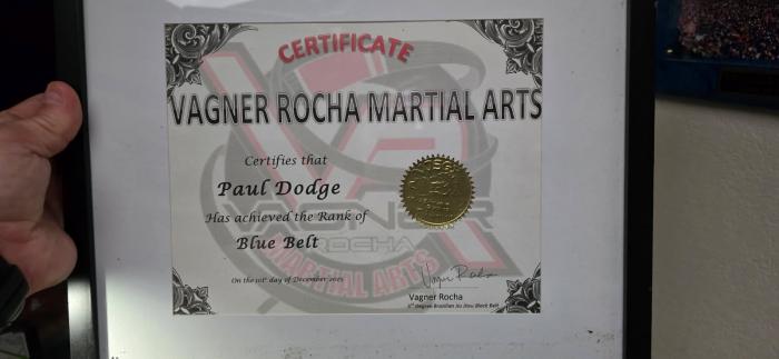 Blue belt · December 10, 2015 · Promoted by Vagner Rocha