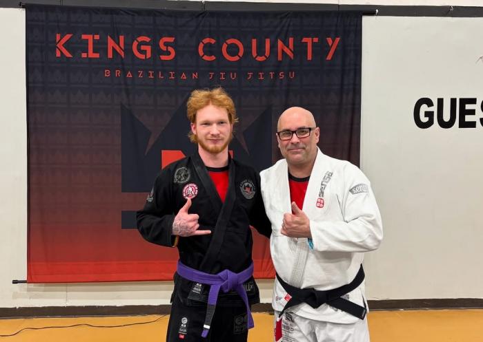 Purple belt 1st stripe