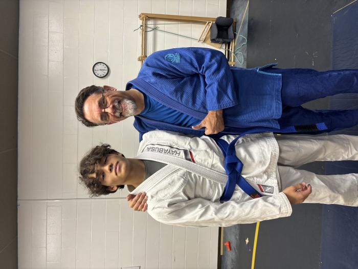 Blue belt · March 11, 2025 · Promoted by Professor Raymond Ruble