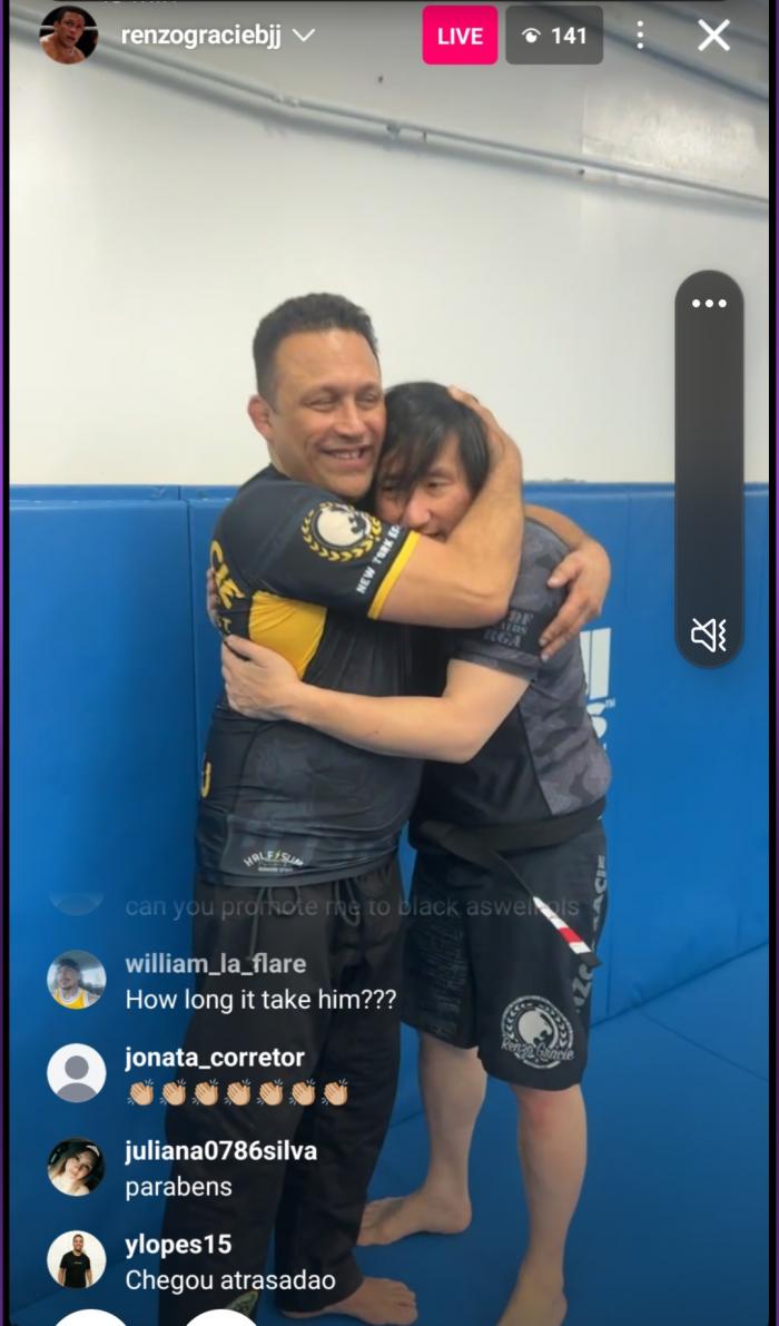Black belt 2nd degree · March 14, 2025 · Promoted by Renzo Gracie