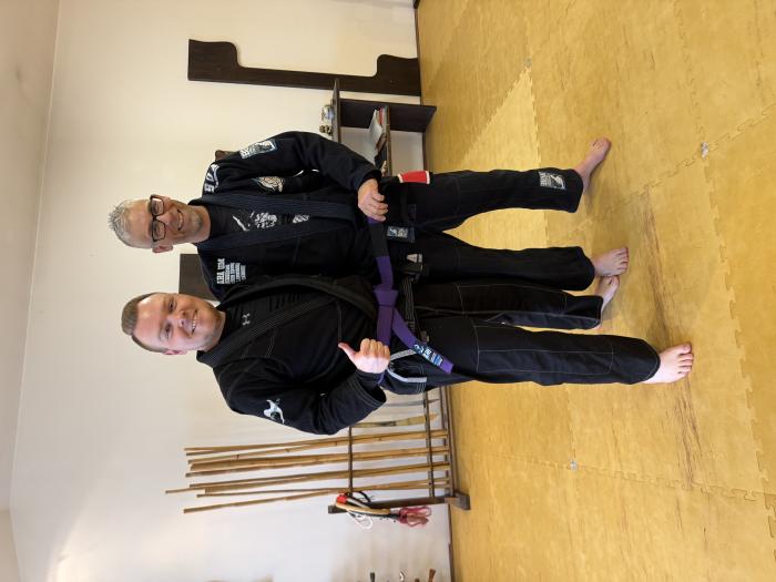 Purple belt · March 15, 2025 · Promoted by Michael Heubusch