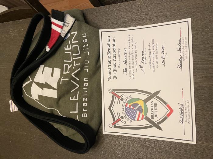 Black belt 1st degree · December 8, 2024 · Promoted by Bradley Souders