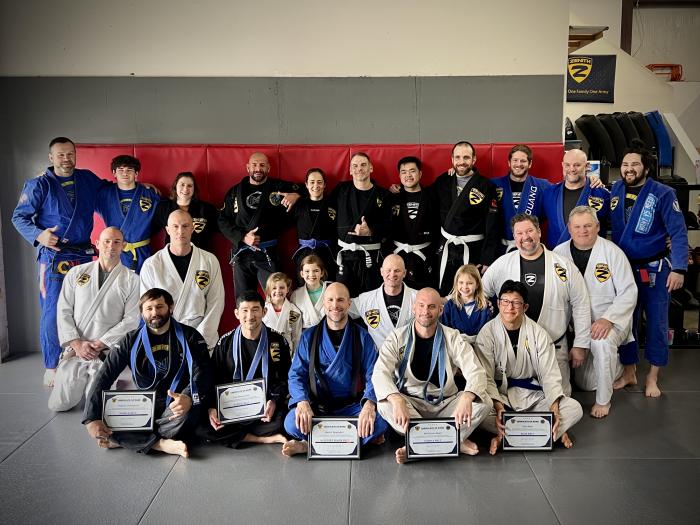 Black belt 1st degree · August 14, 2024 · Promoted by Jared George
