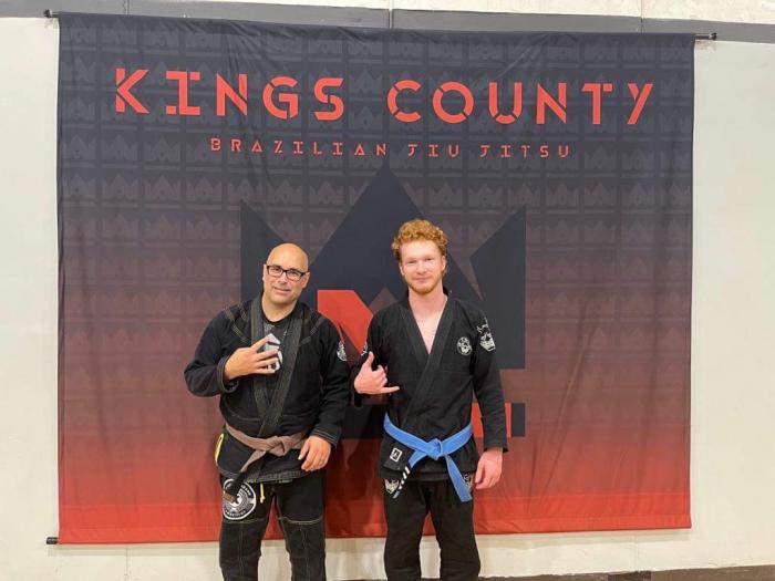 3rd and 4th stripe blue belt