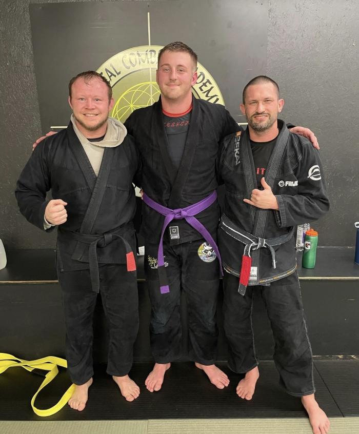 Purple belt promotion 1-23-2023