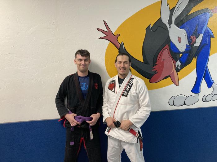 Purple belt · March 5, 2025 · Promoted by Mario Gomez-Alo