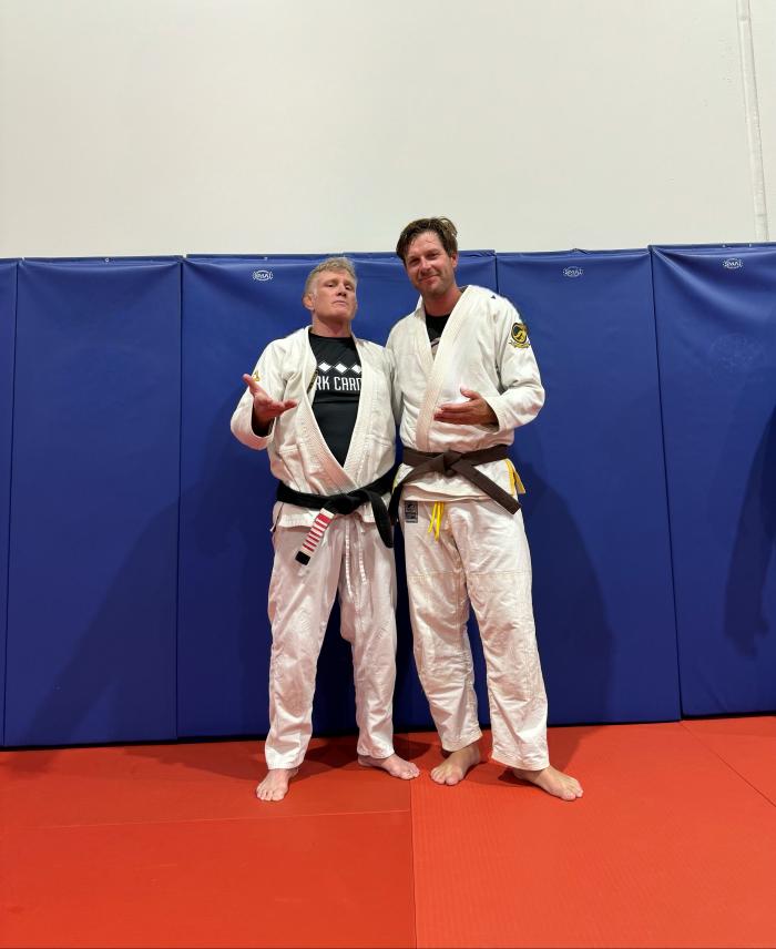 Myself and Prof. Chris Haueter