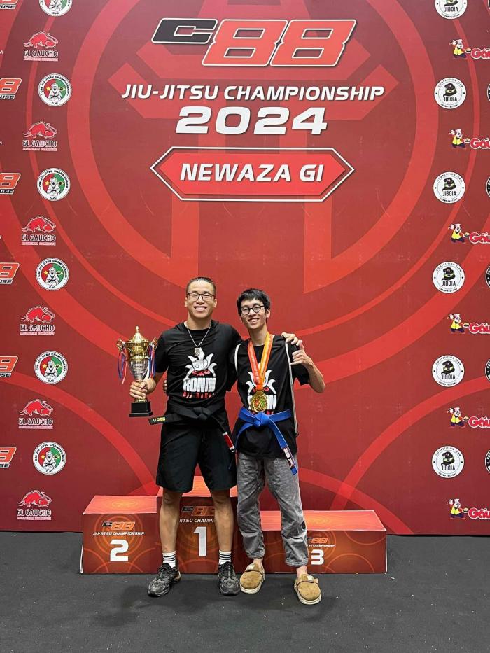 Blue belt · July 27, 2024 · Promoted by Lê Cường