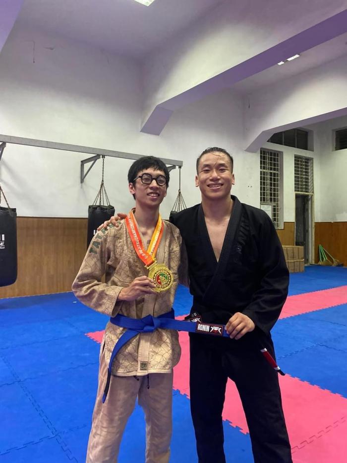 Blue belt · July 27, 2024 · Promoted by Lê Cường