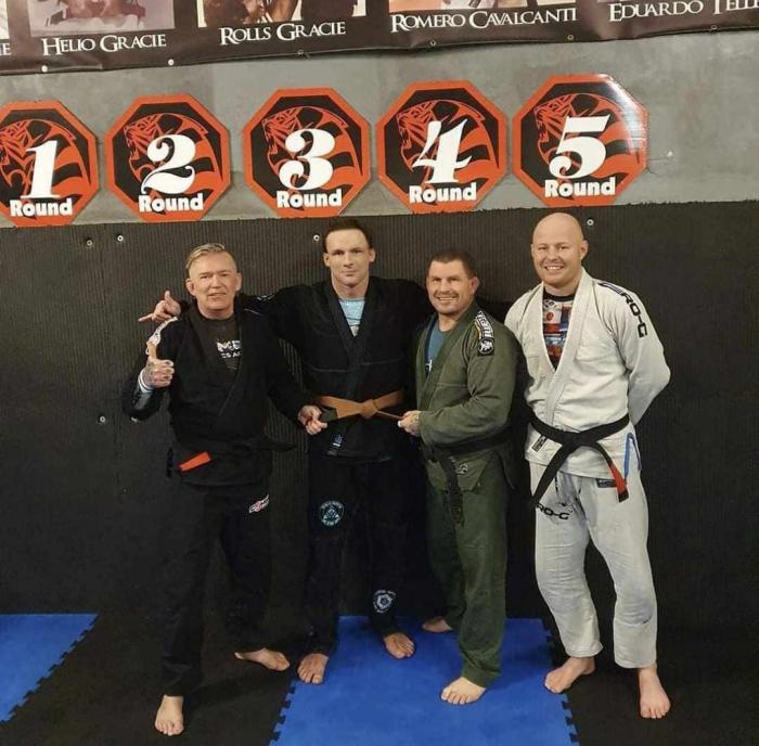 Brown belt · December 8, 2020 · Promoted by Mark Tucker