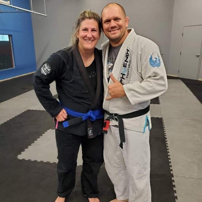 Blue belt · July 23, 2021 · Promoted by Joe Bauserman