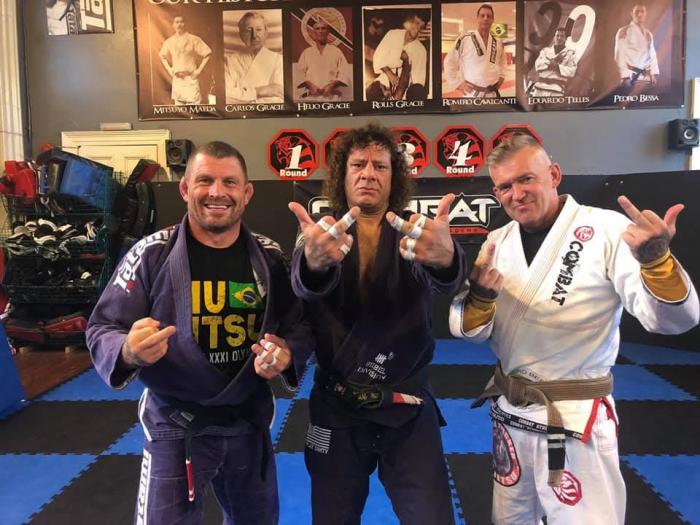 With Kurt Osianda
