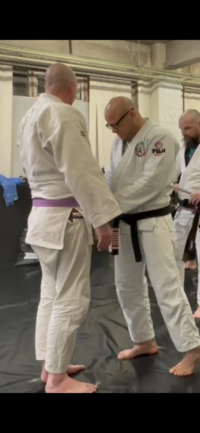 Brown belt · January 18, 2025 · Promoted by John Barlow