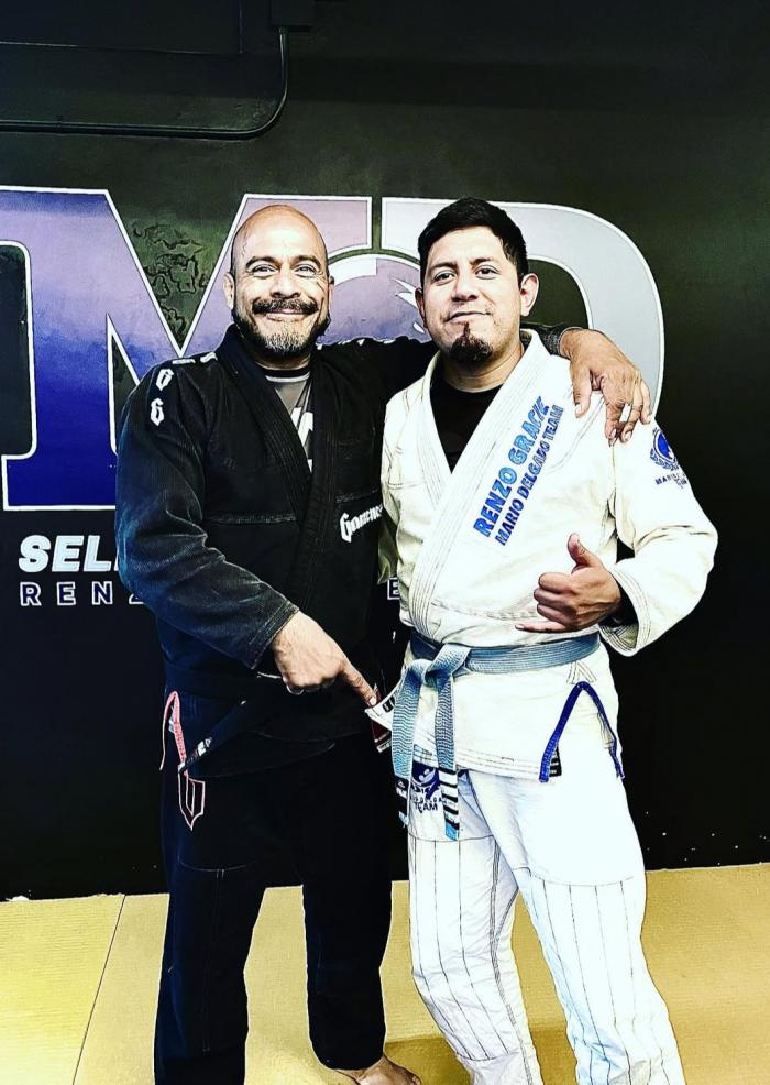 Blue belt · April 23, 2019 · Promoted by Miguel Ontiveros
