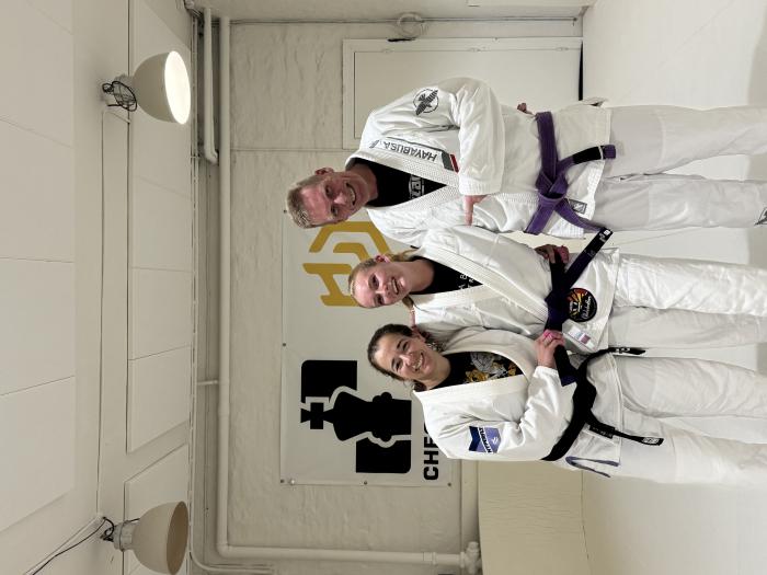 Purple belt · March 24, 2025 · Promoted by Shanti Abelha