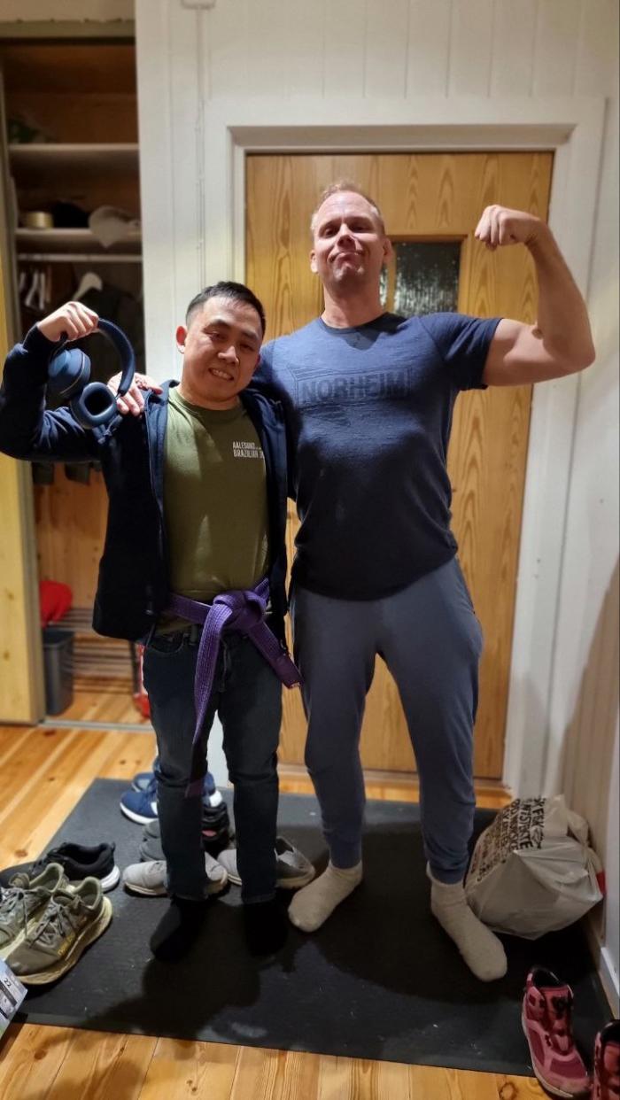 Purple belt · March 22, 2025 · Promoted by Robert Vingsnes
