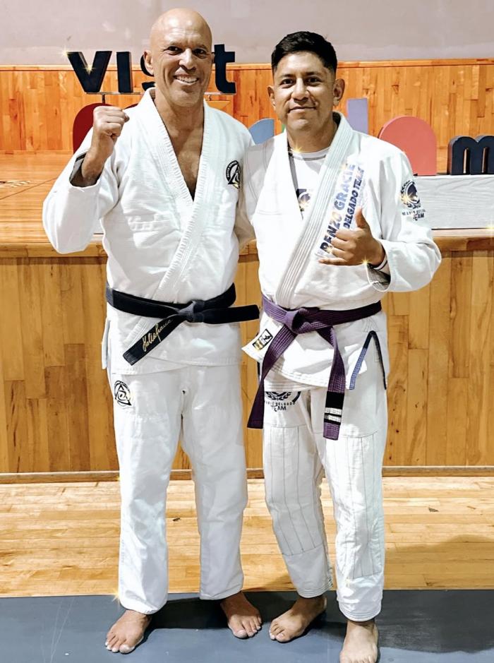 Seminario con Royce Gracie