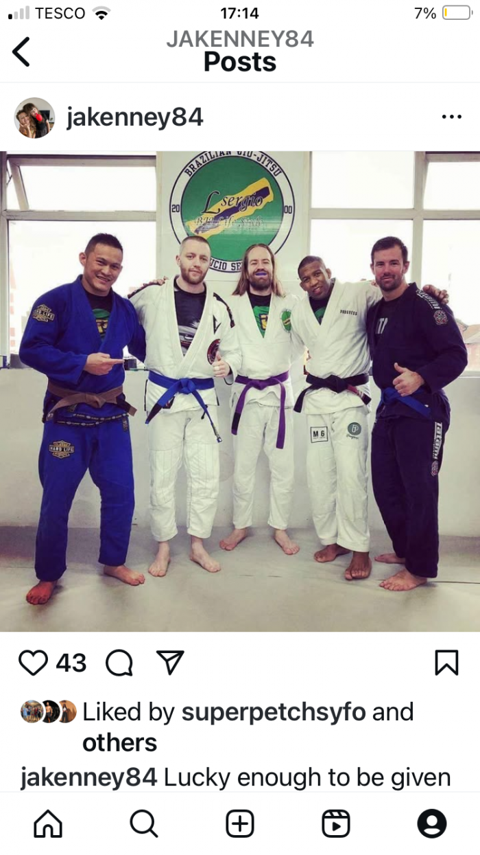 Blue belt · December 30, 2017 · Promoted by Terrence yu