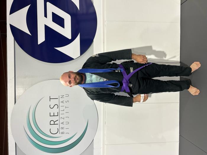 Purple belt · March 28, 2025 · Promoted by Tyler Boone