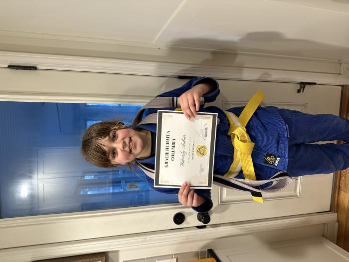 Yellow belt · March 31, 2025 · Promoted by Shawn Woods