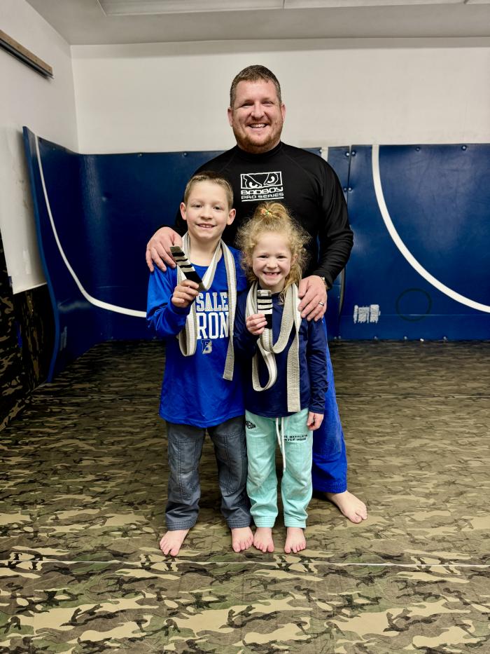 Love, sharing these moments with my kids!