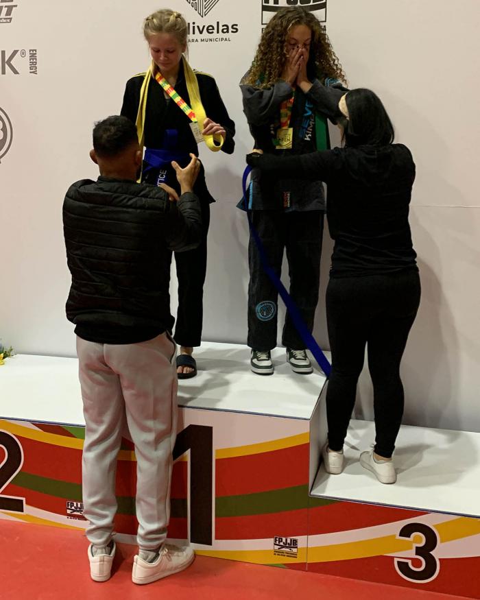Blue belt · December 22, 2024 · Promoted by Marcos Romário