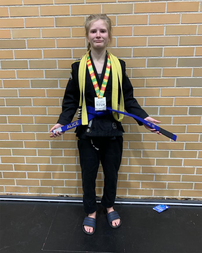 Blue belt · December 22, 2024 · Promoted by Marcos Romário