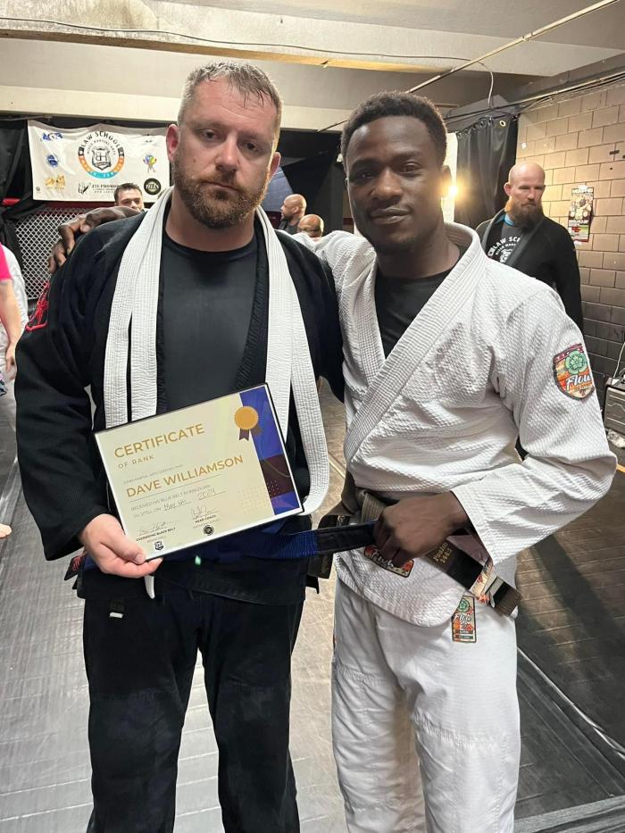 Blue belt · May 2, 2024 · Promoted by Anthony Jones
