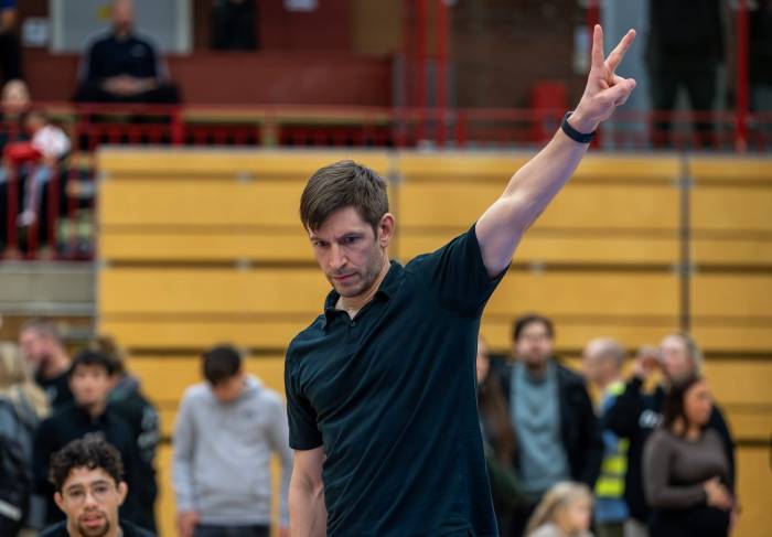 Referee at local competition