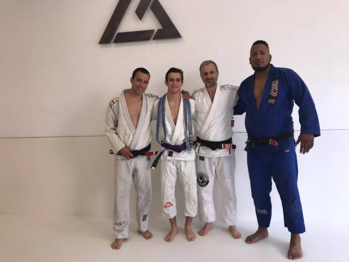 Purple belt · June 22, 2019 · Promoted by Javier Atencia Escalante