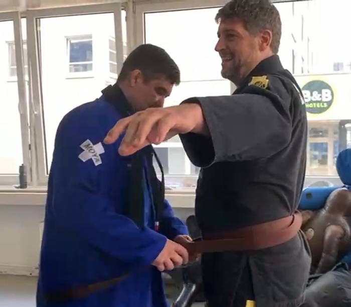 Brown belt · March 29, 2025 · Promoted by Henry Naporra