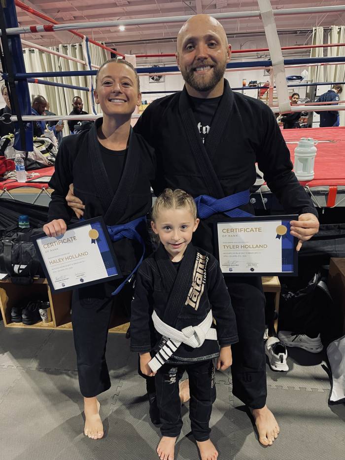 Blue belt · April 5, 2025 · Promoted by Anthony Jones