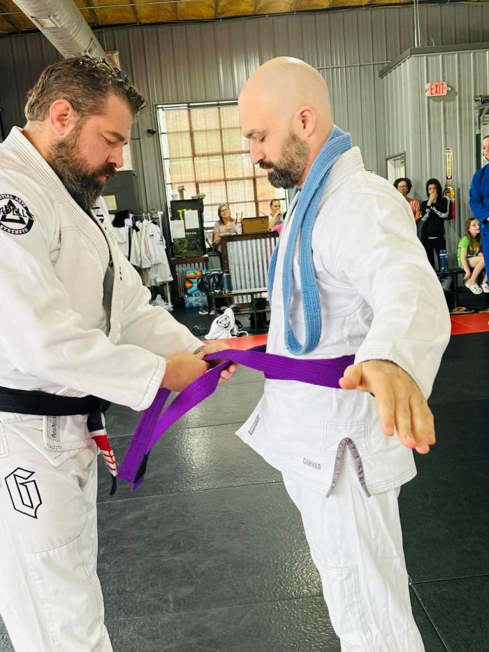 Purple belt · March 30, 2024 · Promoted by William Frizzell