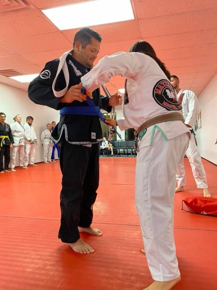 Blue belt · December 14, 2021 · Promoted by JR Arnevias