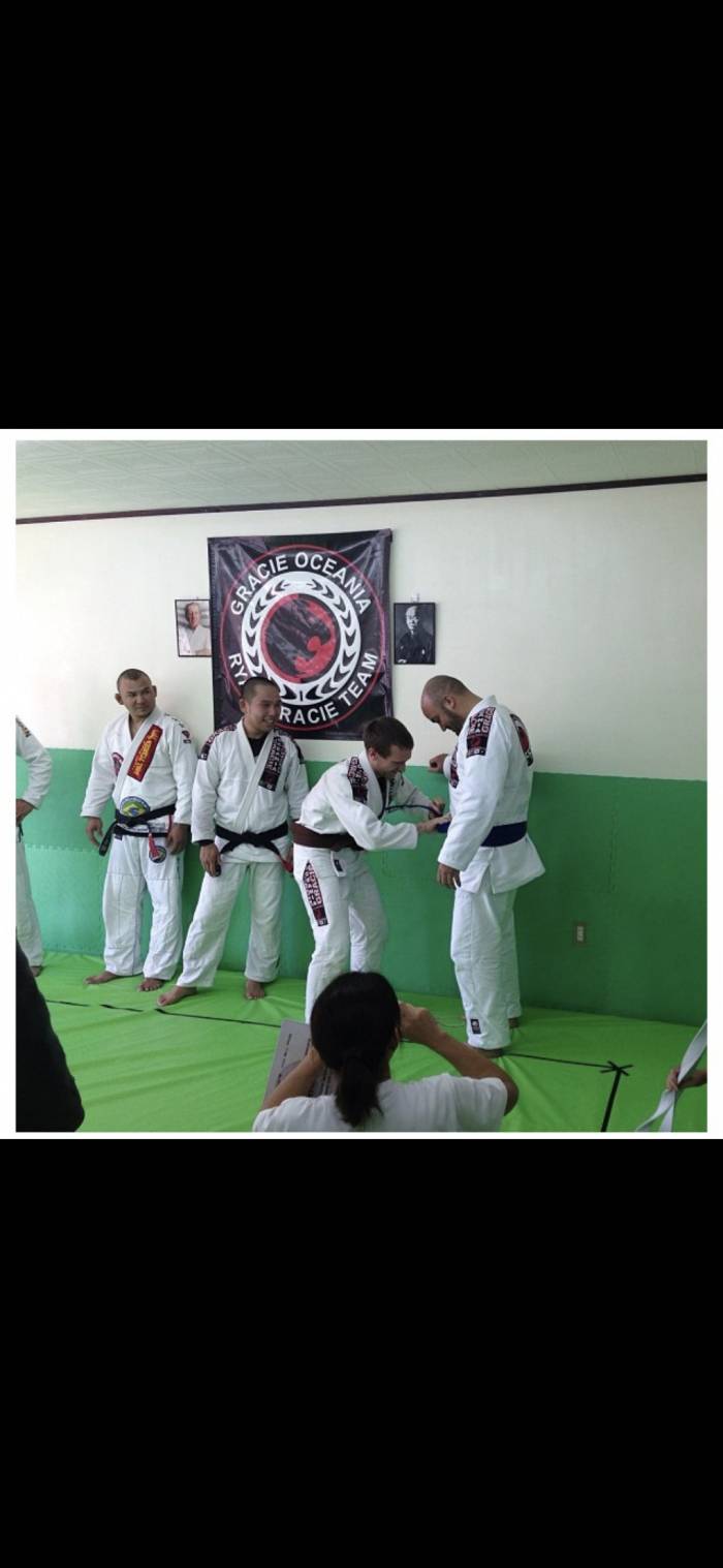 Blue belt · October 10, 2012 · Promoted by James Cherry