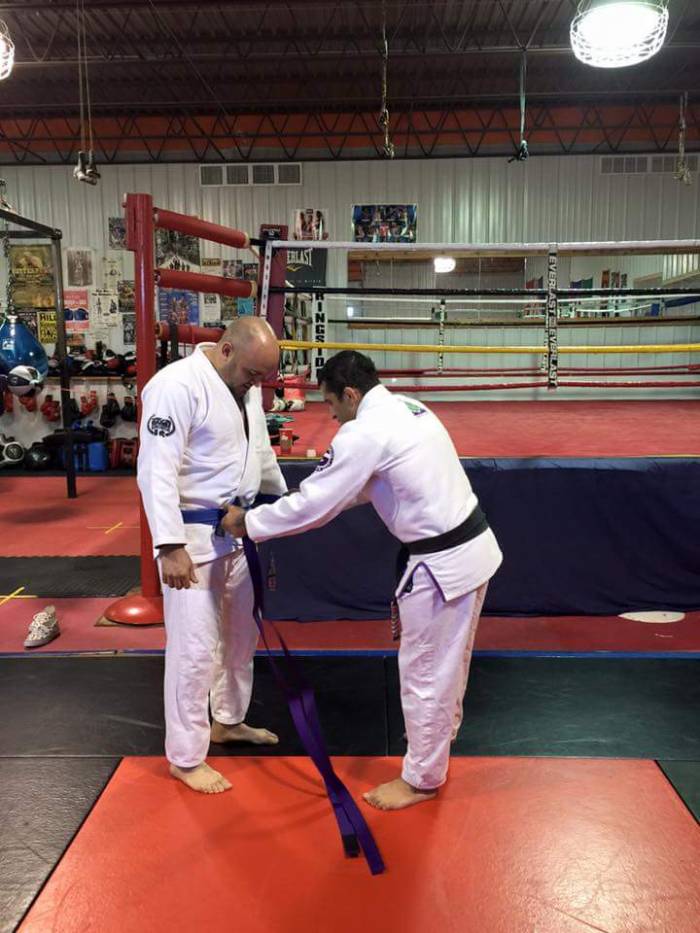 Purple belt · December 17, 2015 · Promoted by Suyan Queiroz